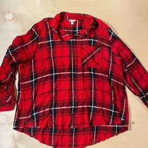 EST. 1946 Long Sleeve Button Front Shirt 22/24W (IK)